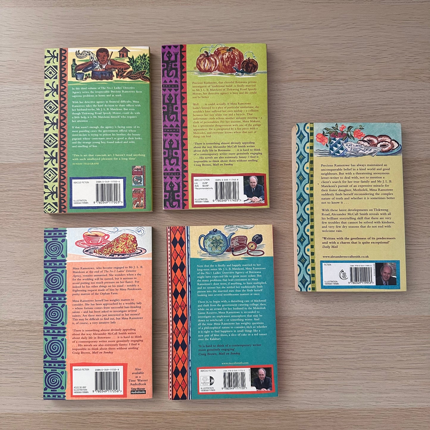 Alexander McCall Smith Bundle | 5x Titles | The No. 1 Ladies’ Detective Agency Series