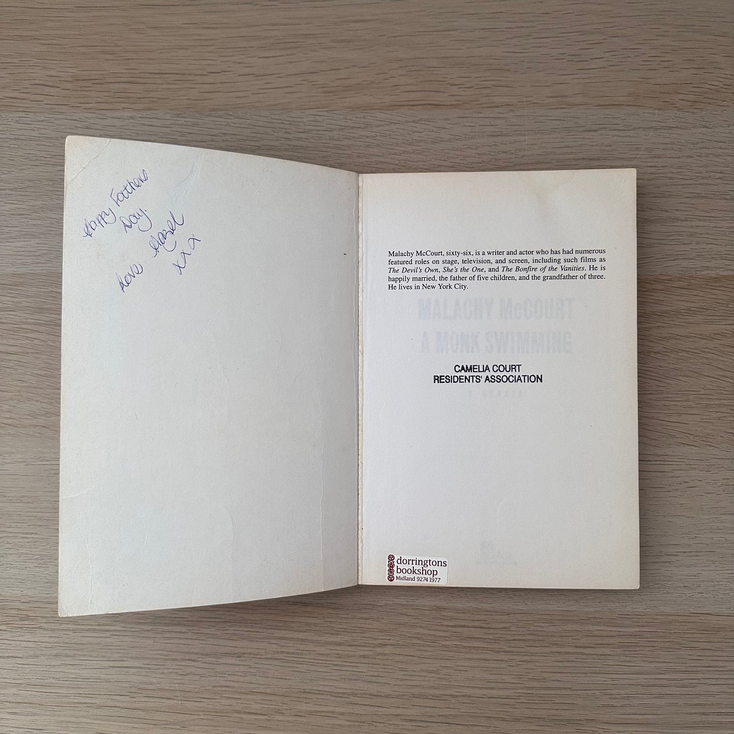 A Monk Swimming: A Memoir | Malachy McCourt