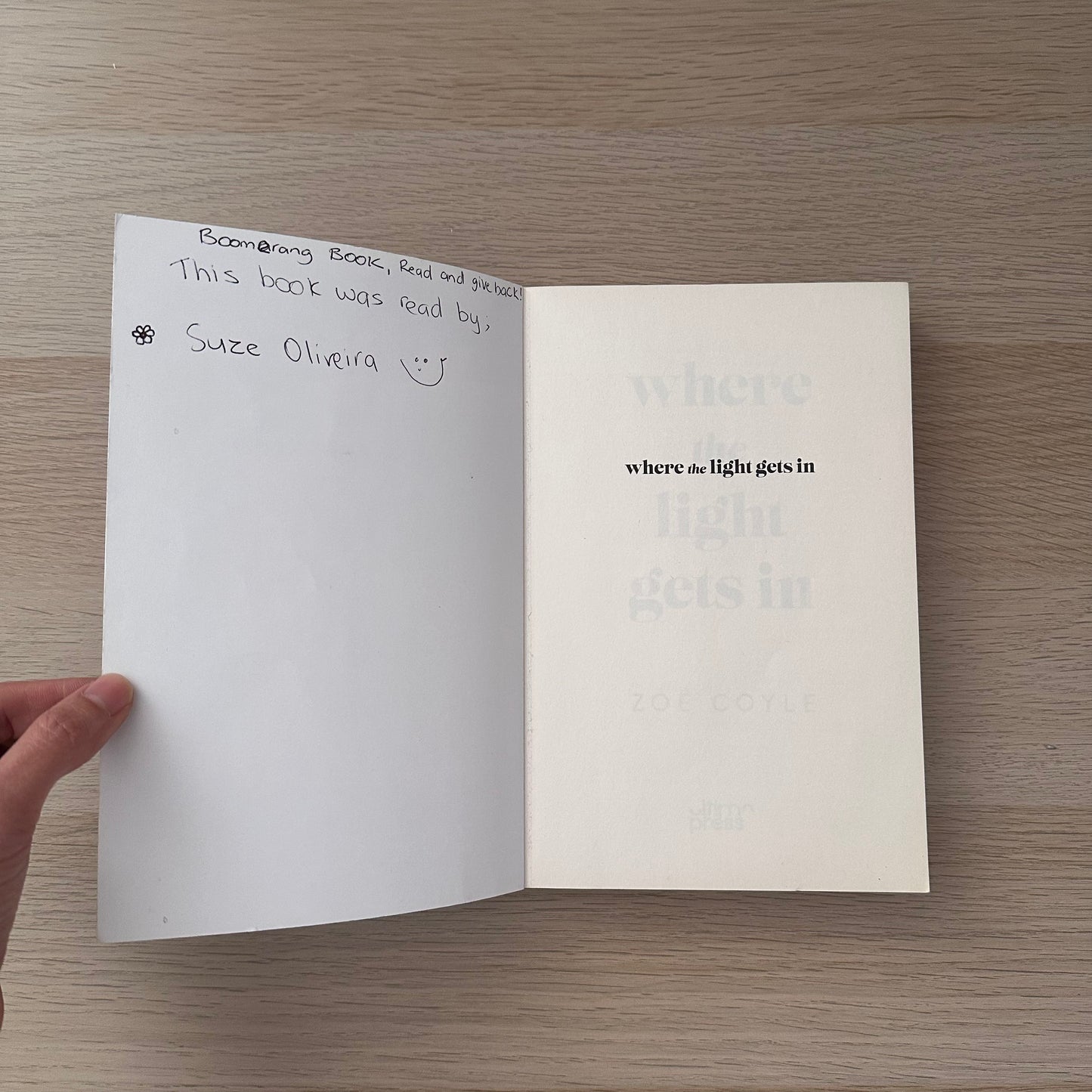 Where the Light Gets In | Paperback | Zoe Coyle