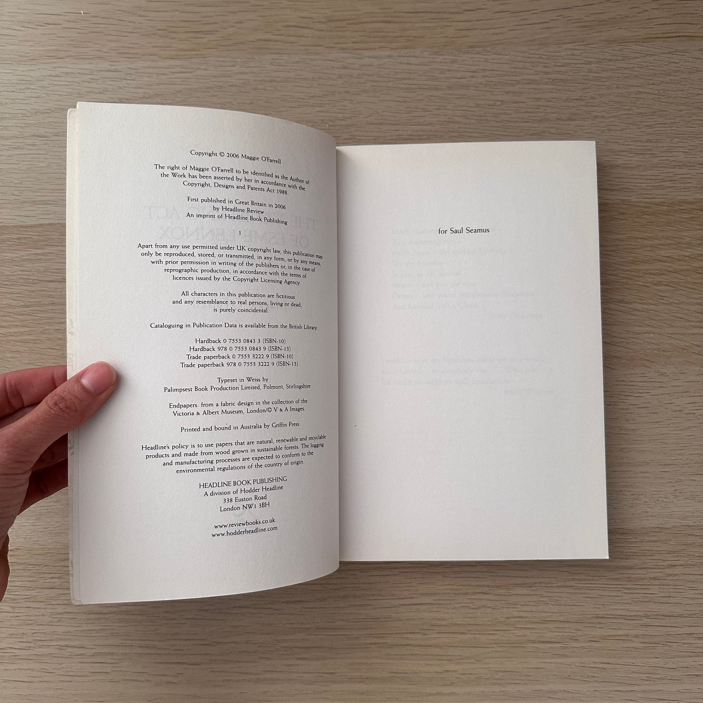 The Vanishing Act of Esme Lennox | Paperback | Maggie O'Farrell