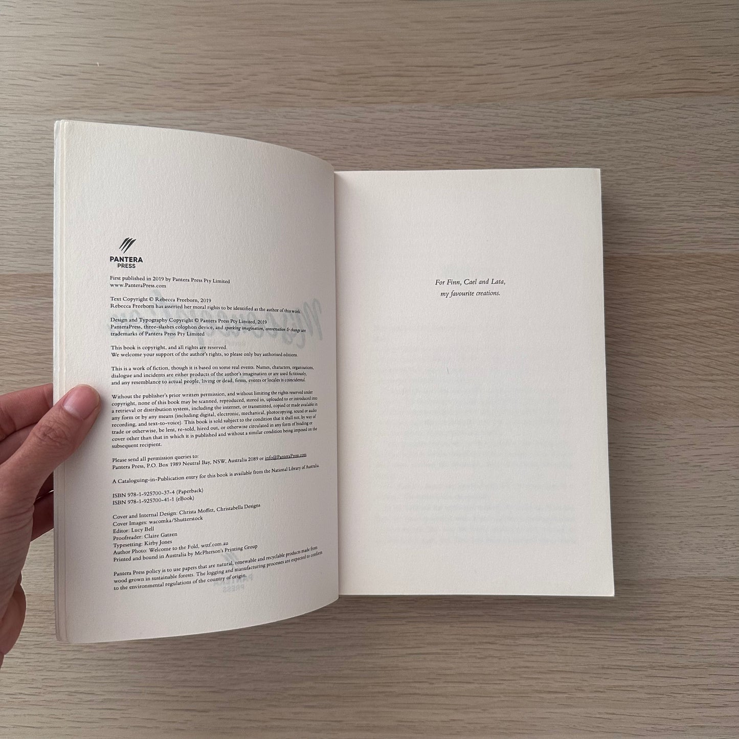 Misconception | Paperback | Rebecca Freeborn