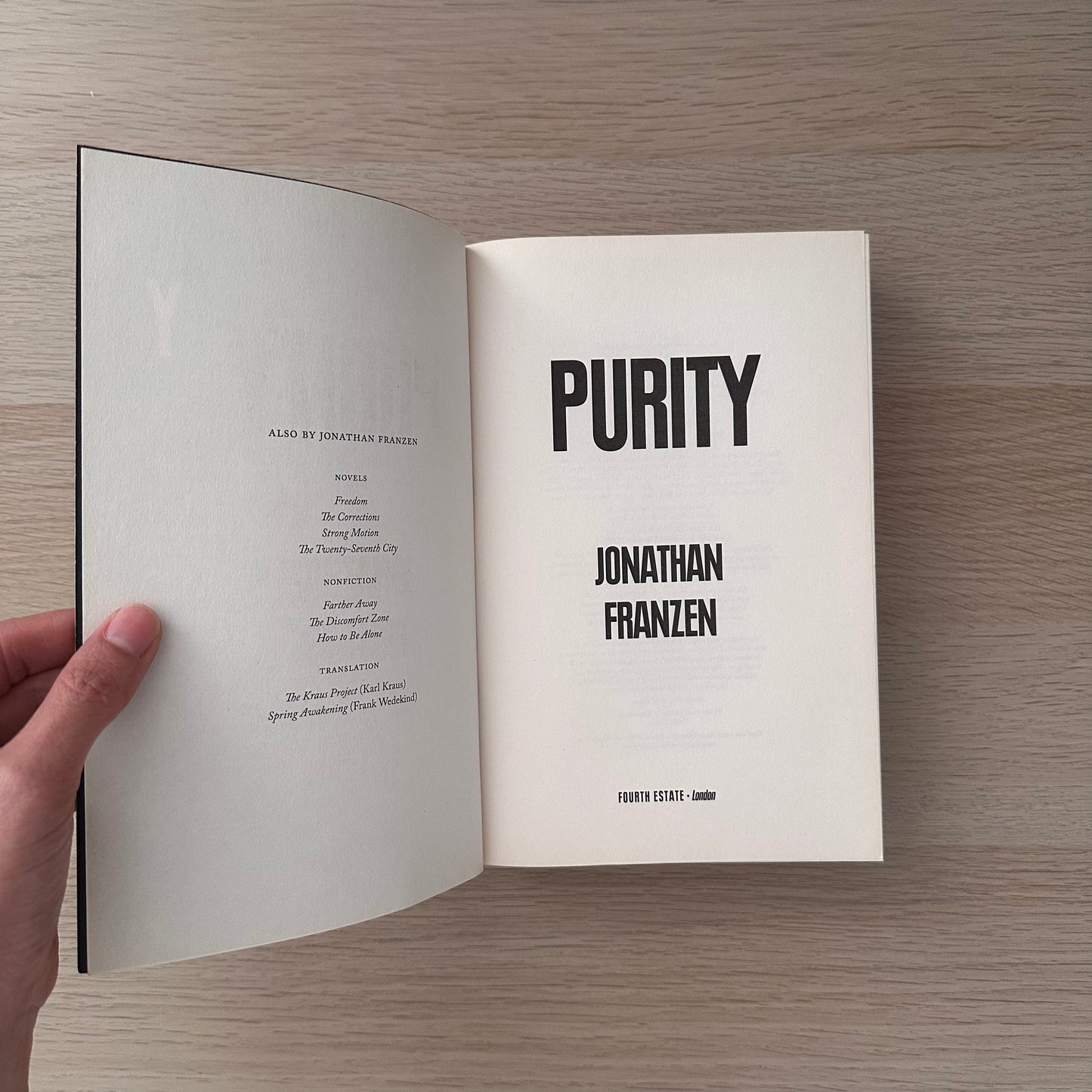 Purity | Paperback | Jonathan Franzen