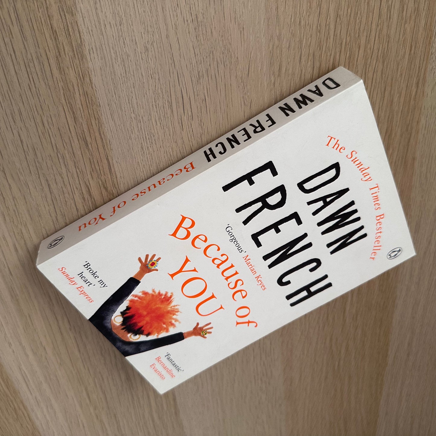 Because of You | Paperback | Dawn French