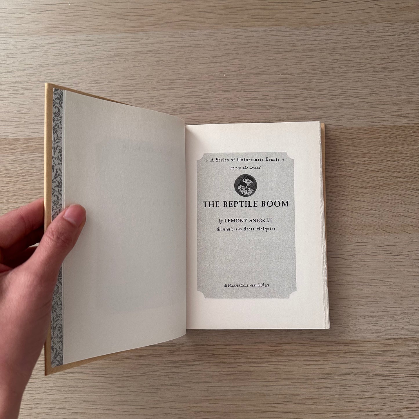 A Series of Unfortunate Events: The Reptile Room | Hardcover | Lemony Snicket