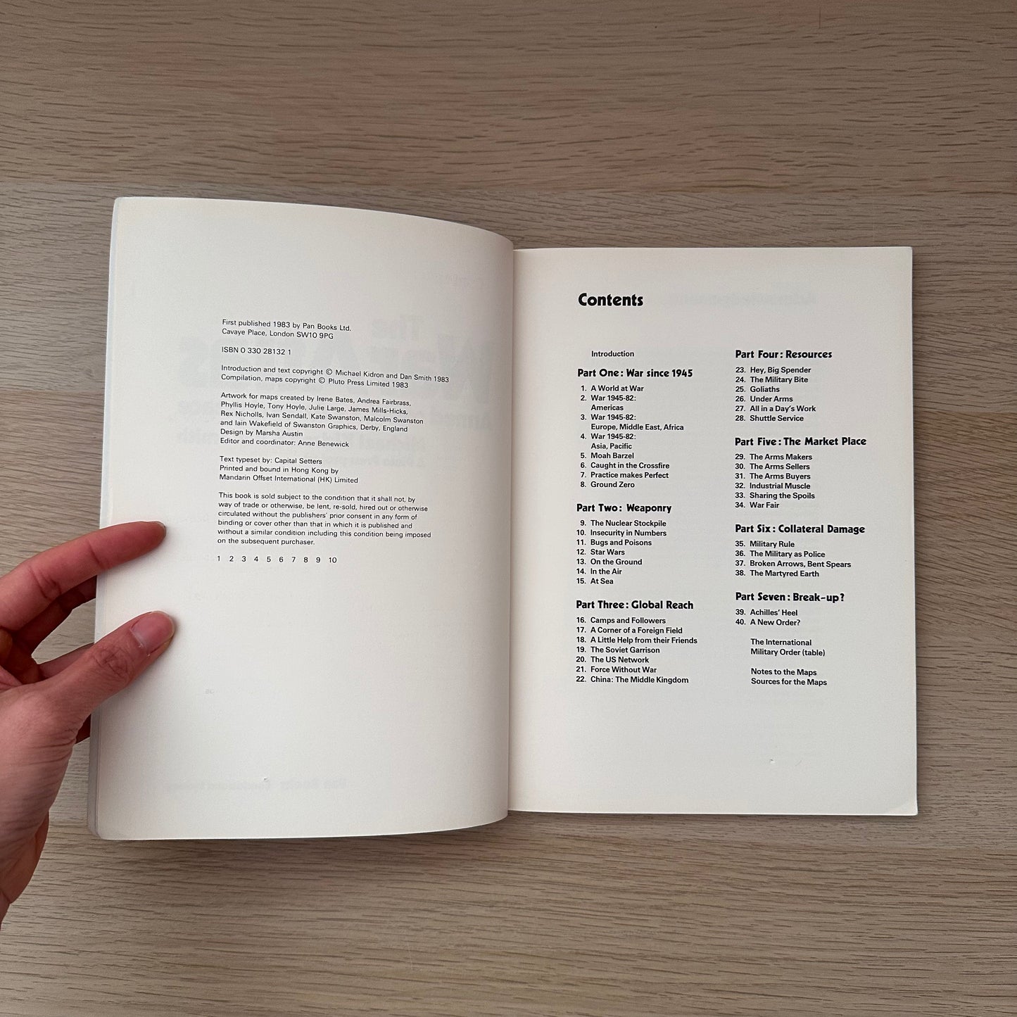 The War Atlas: Armed Conflict - Armed Peace | Pluto Press | Michael Kidron & Dan Smith