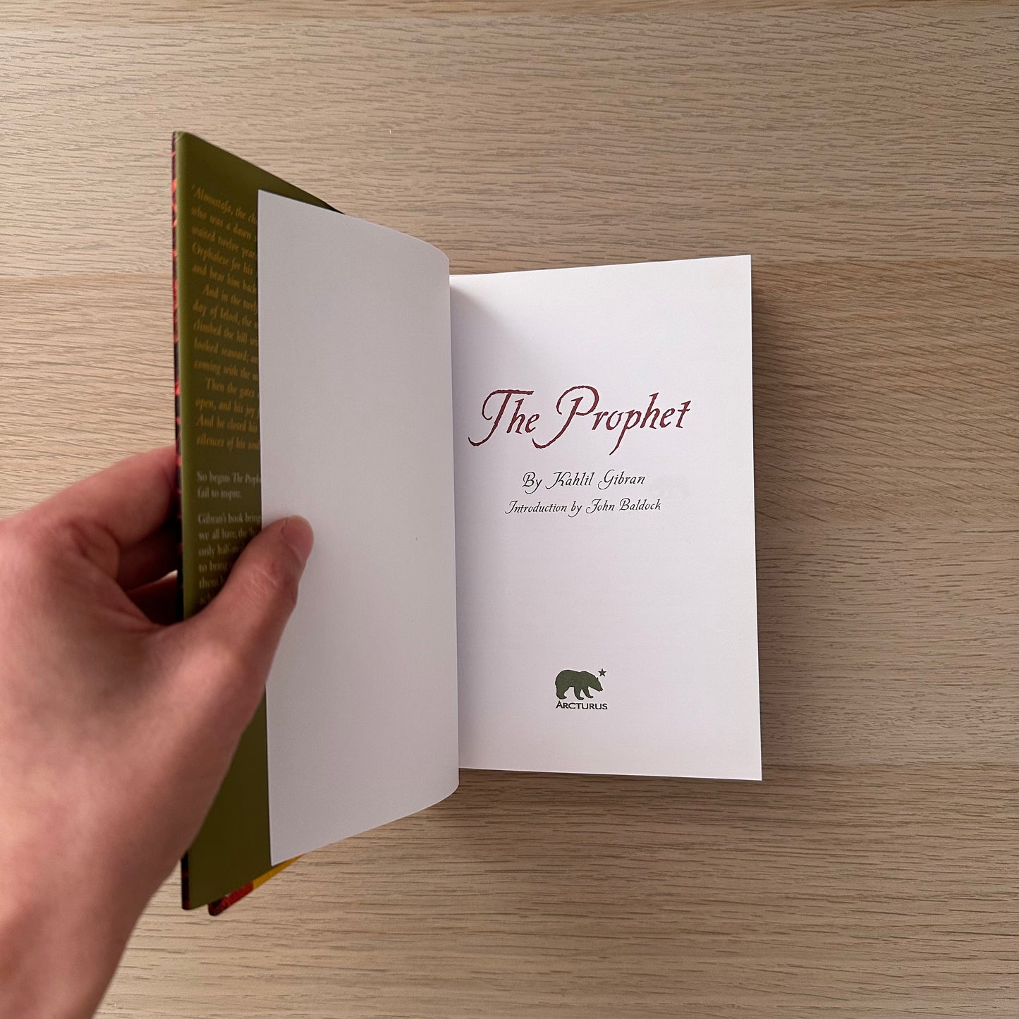 The Prophet | Hardcover | Kahlil Gibran