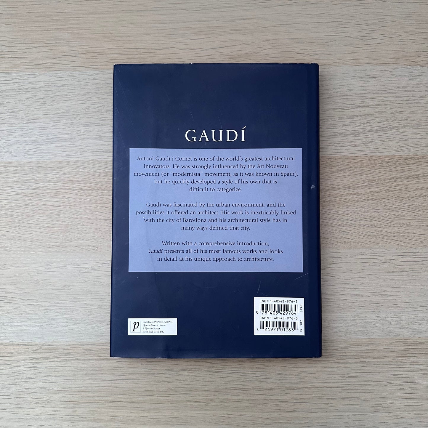Gaudi | 2004 | Parragon Publishing Book