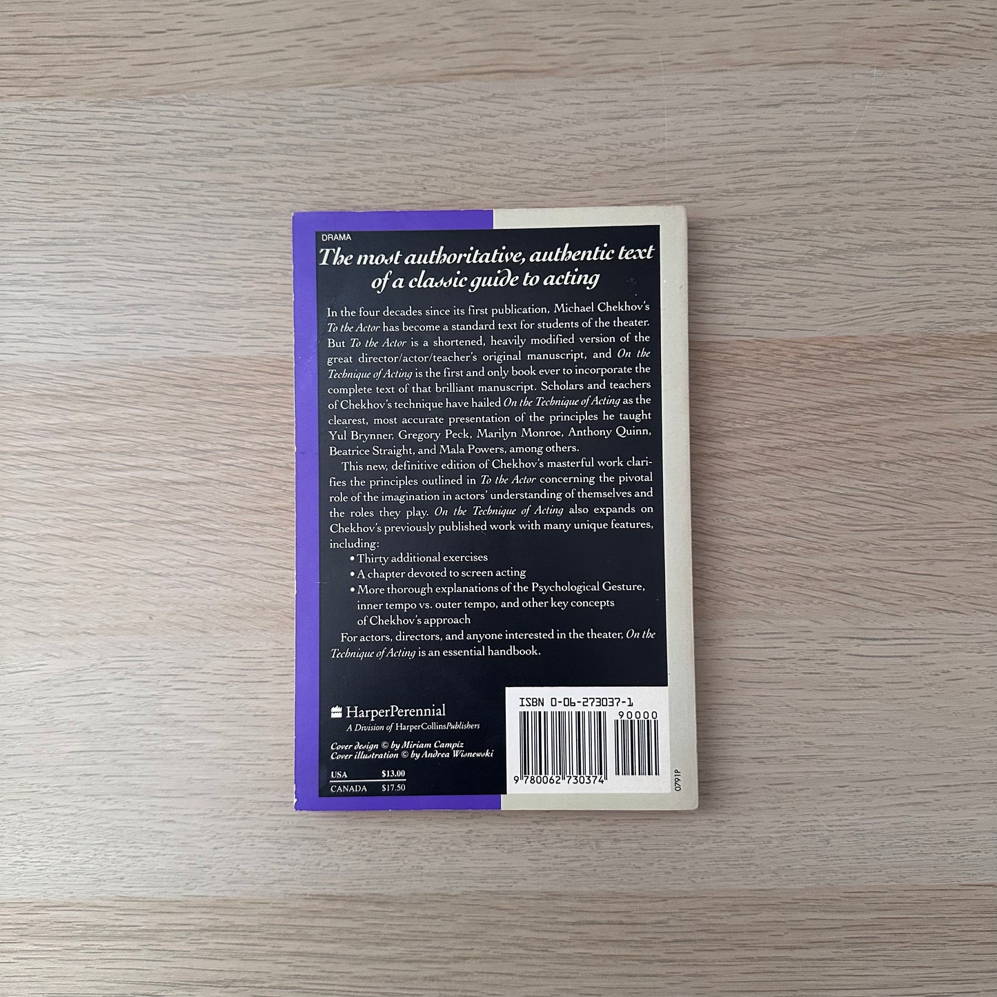 On the Technique of Acting | Michael Chekhov