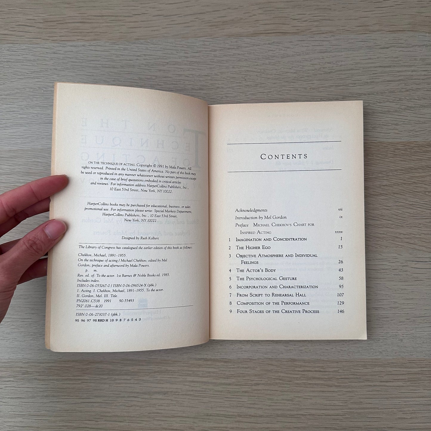 On the Technique of Acting | Michael Chekhov