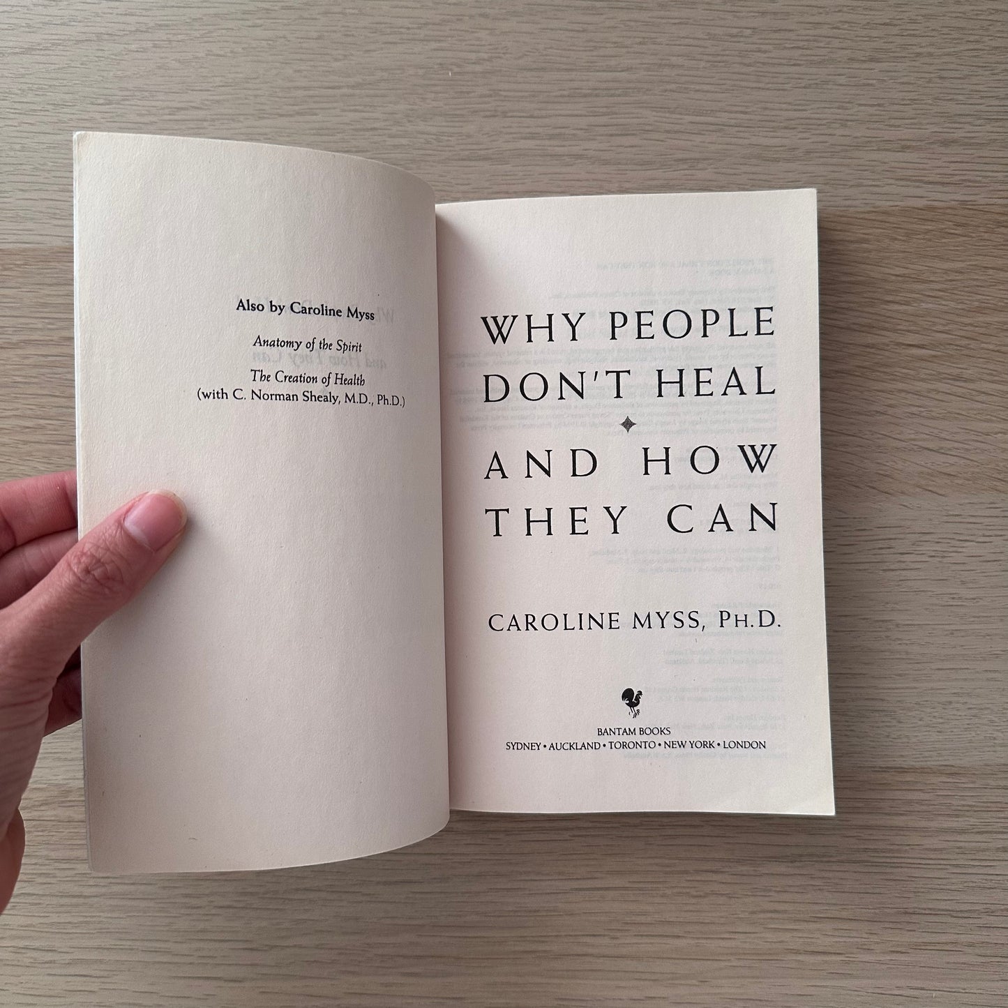Why People Don't Heal and How They Can | Paperback | Caroline Myss