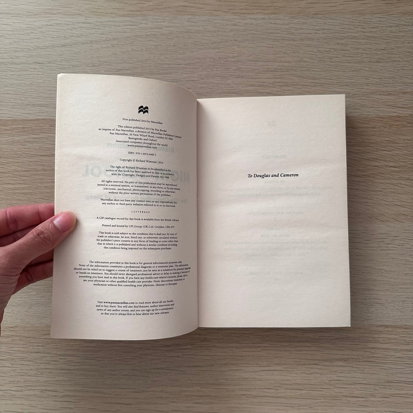 Night School | Paperback | Richard Wiseman