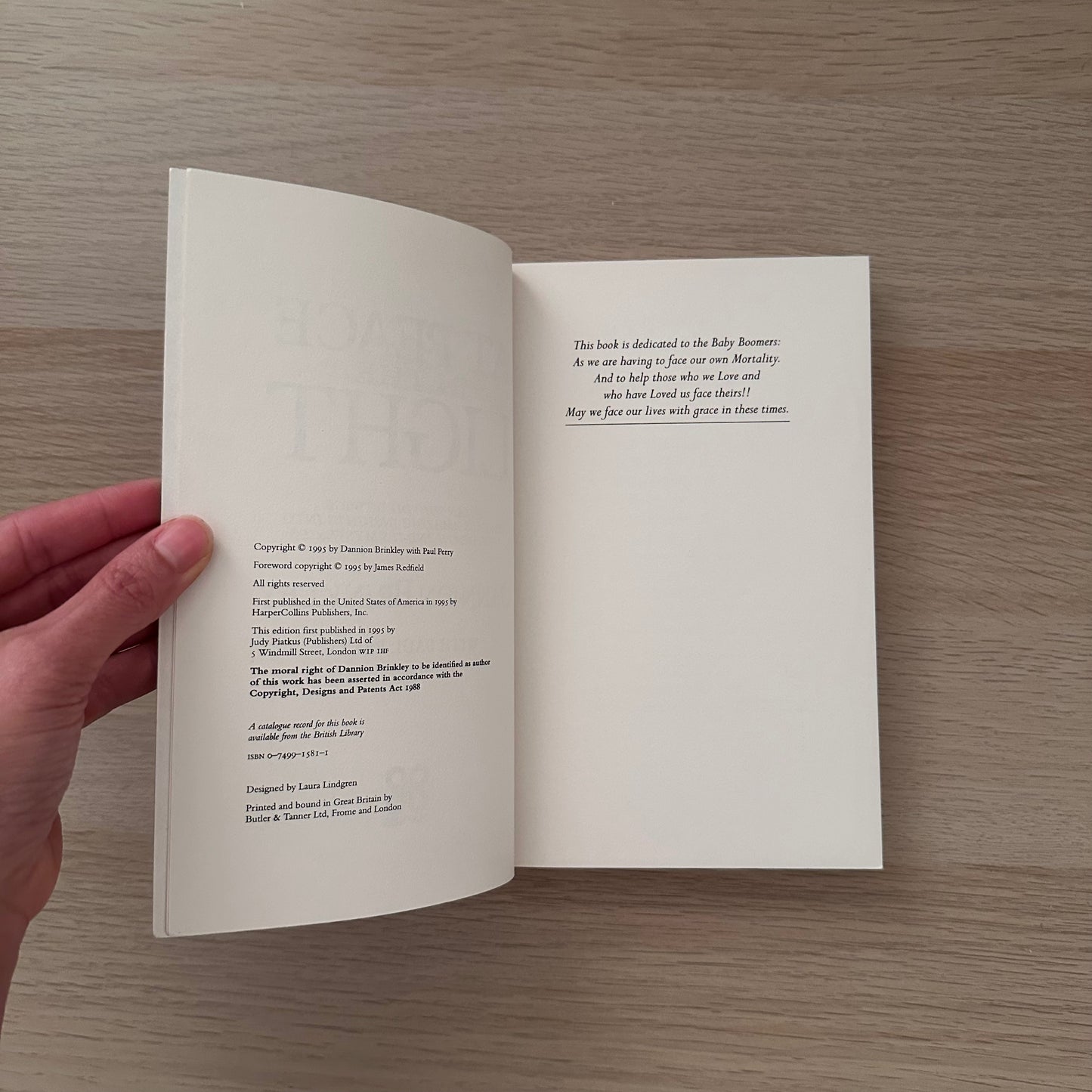 At Peace in the Light | Paperback | Dannion Brinkley