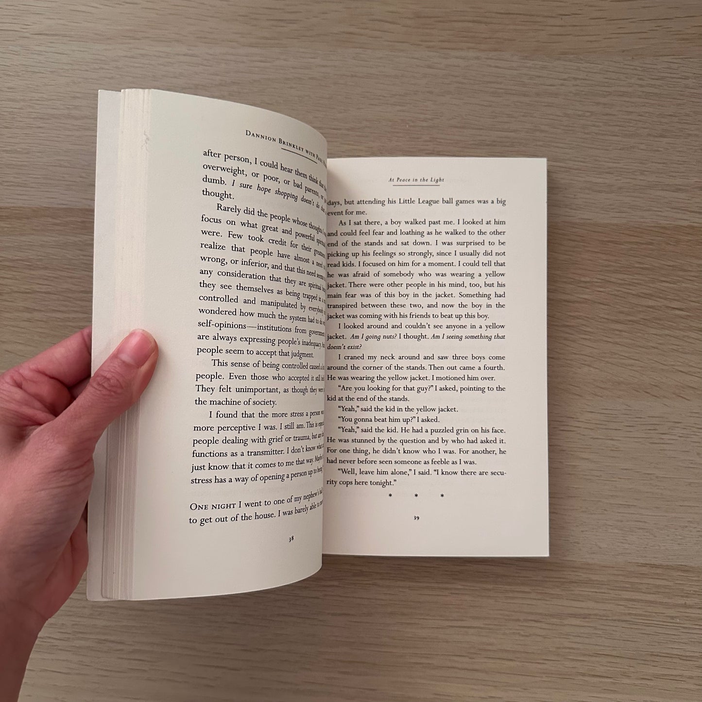 At Peace in the Light | Paperback | Dannion Brinkley