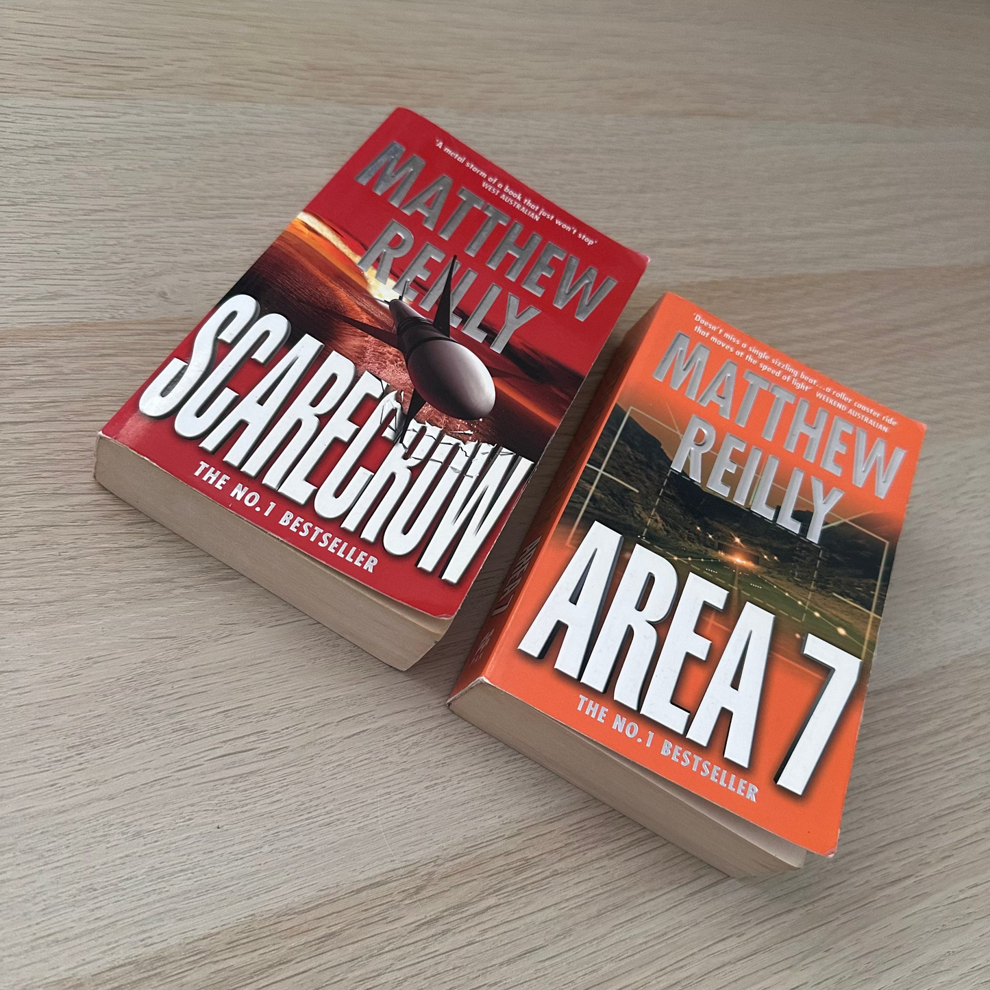 Matthew Reilly Thriller Bundle | 2x Titles | Action & Suspense