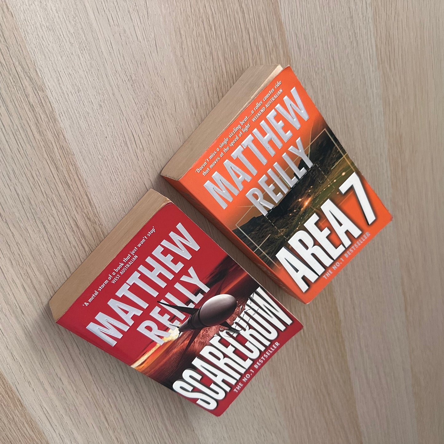 Matthew Reilly Thriller Bundle | 2x Titles | Action & Suspense
