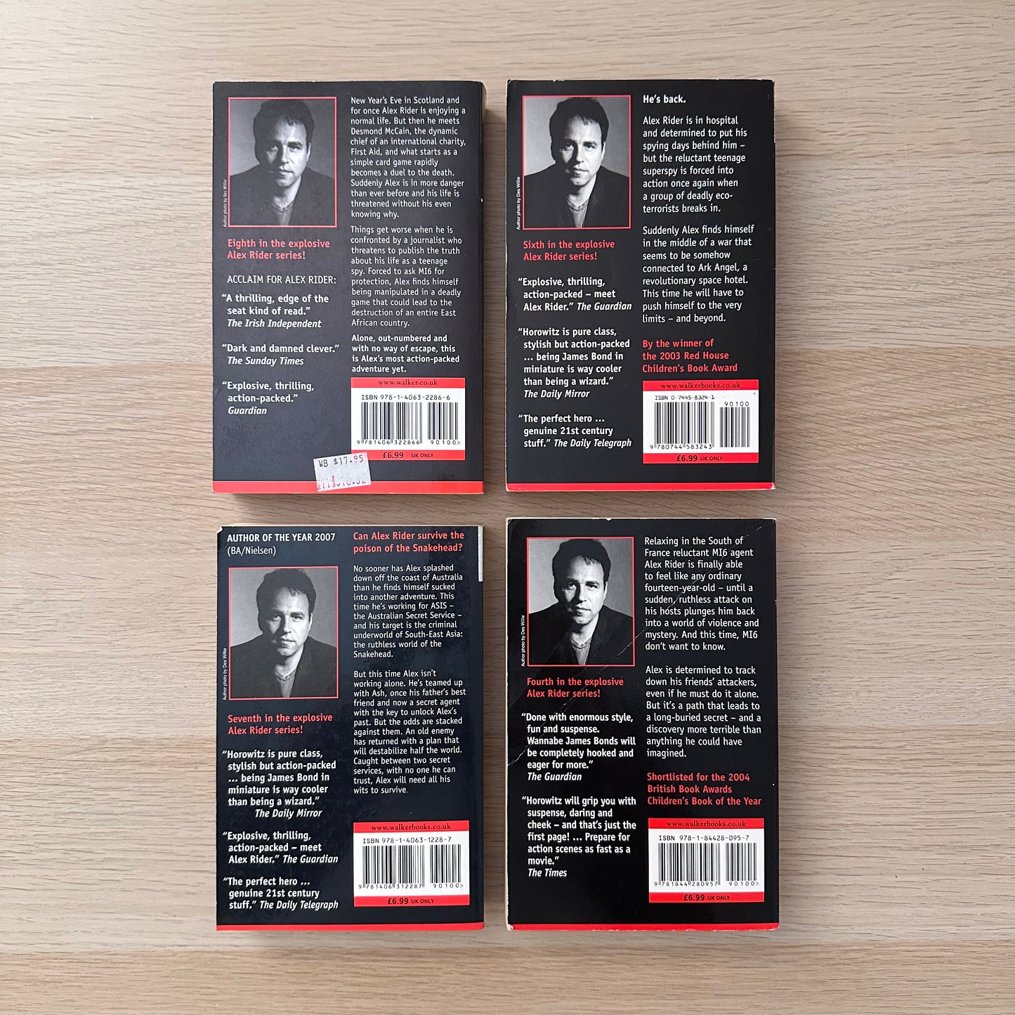 Anthony Horowitz Adventure Bundle | 4x Titles | Young Adult Thriller Series