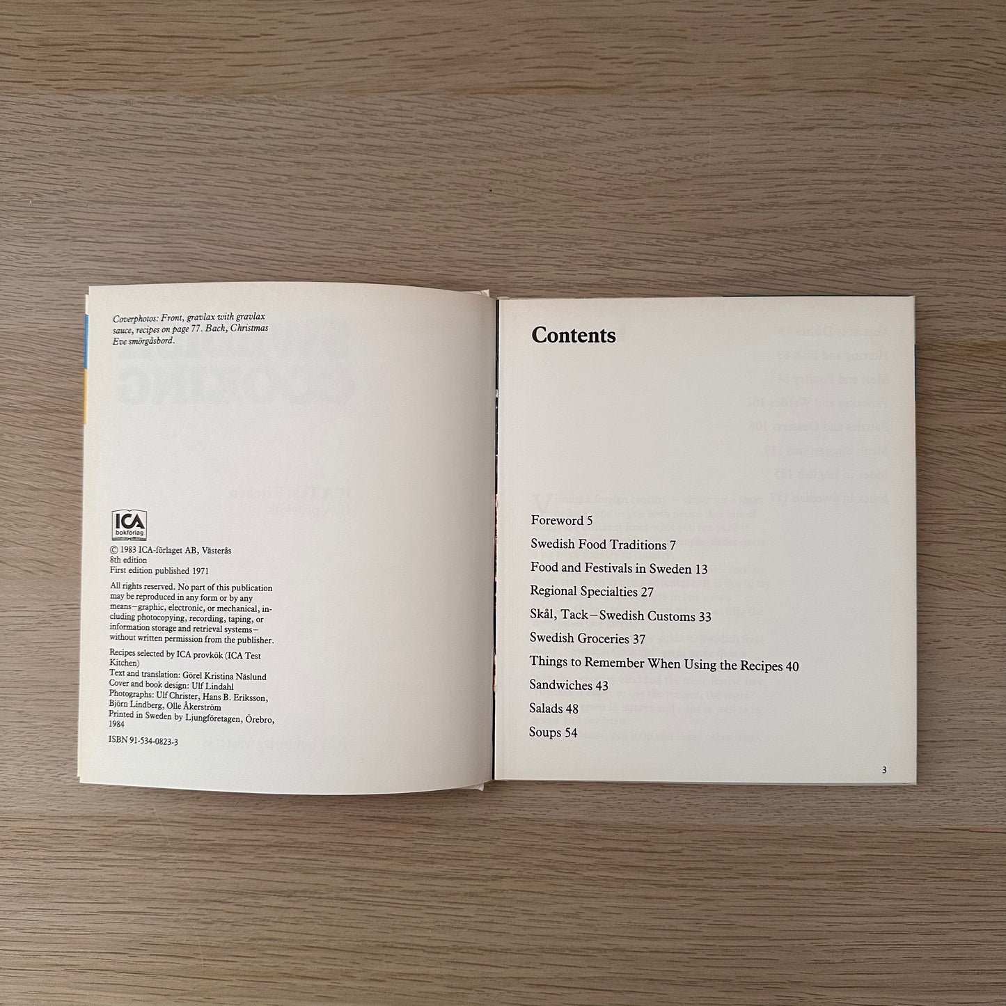 Swedish Cooking | 1983 | Ica Test Kitchen