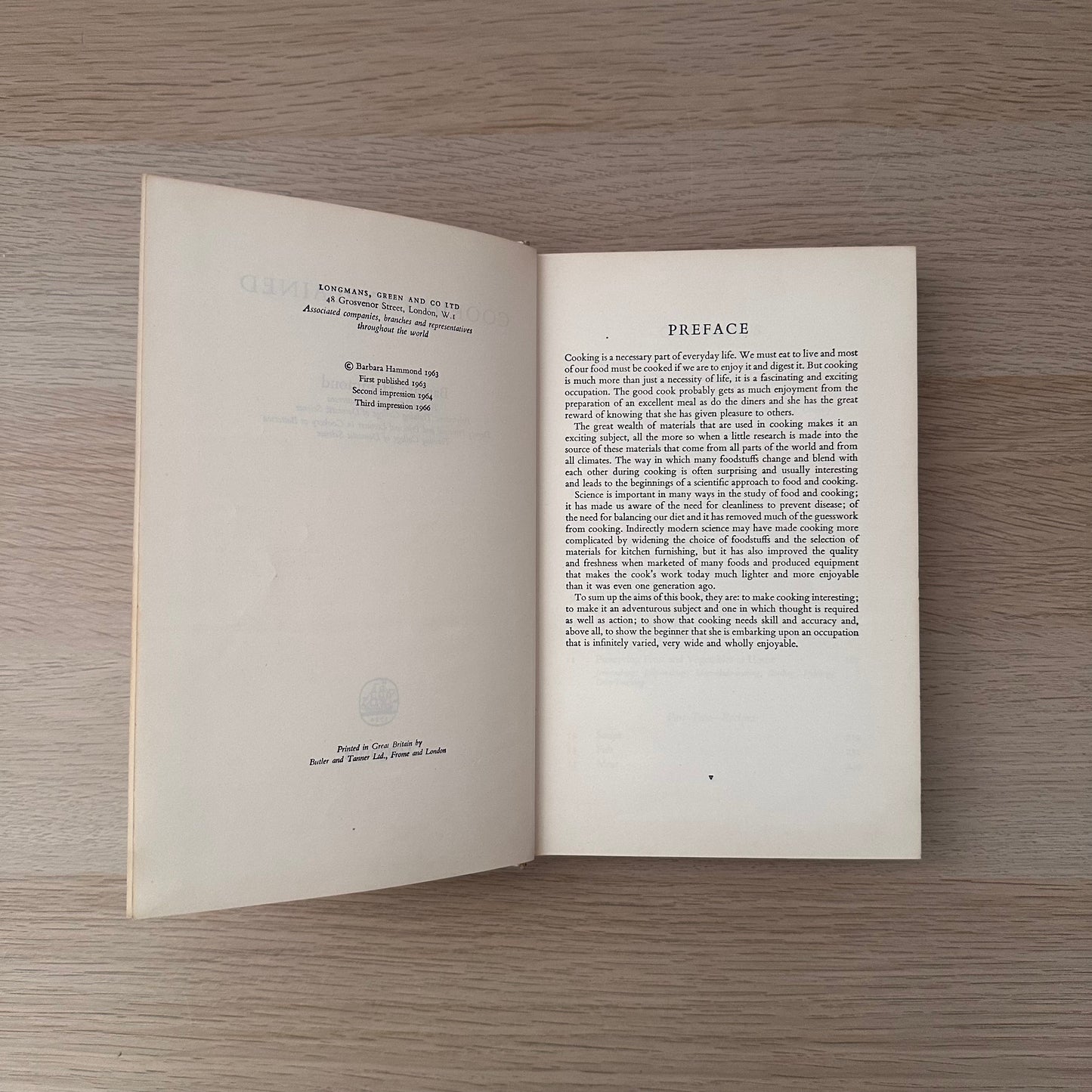 Cooking Explained | 1964 | Barbara Hammond