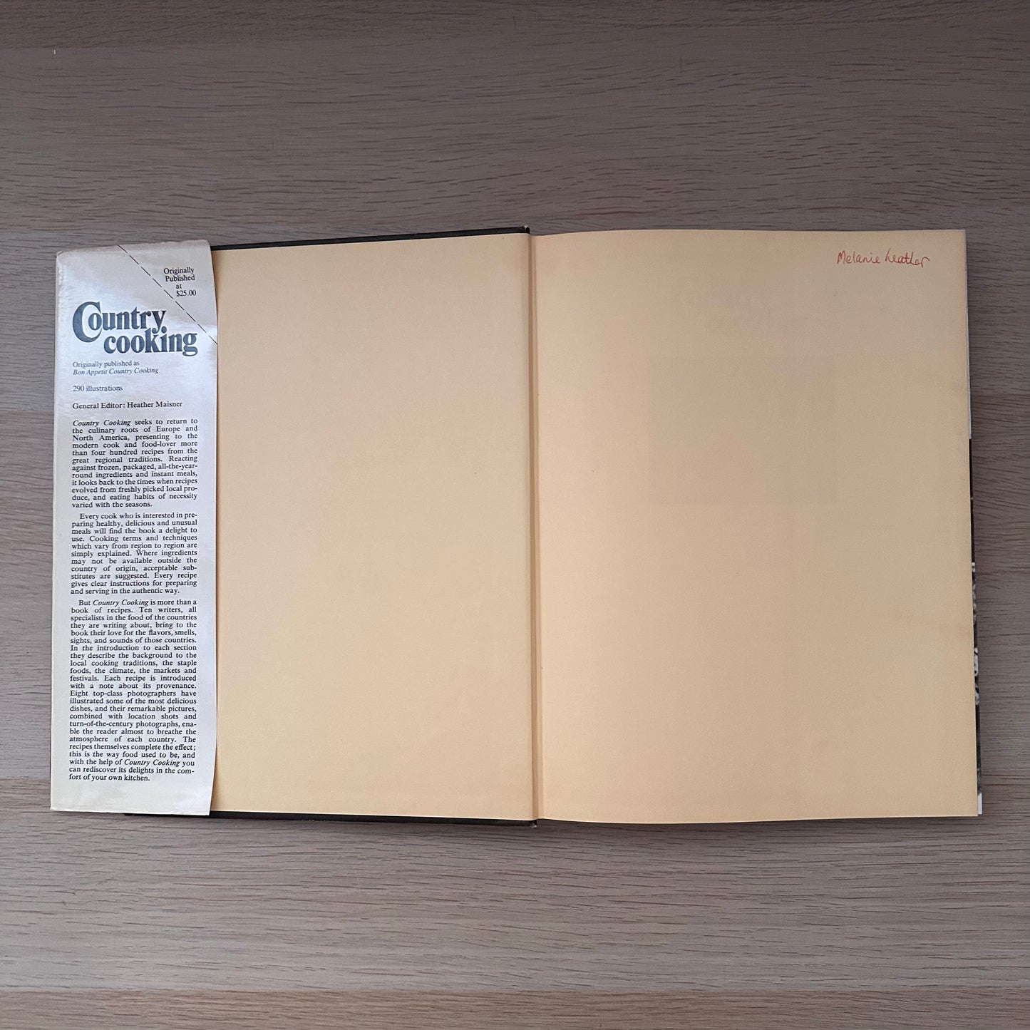 Country Cooking: Regional and Traditional Recipes of Europe and North America | 1978 | Heather Maisner