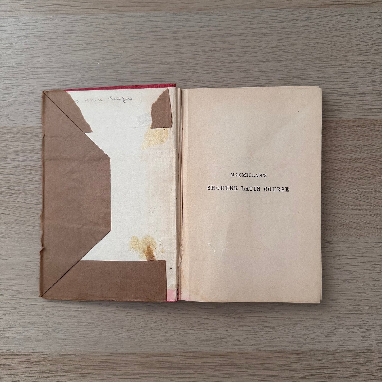 Macmillans Shorter Latin Course: First Part | 1927 | A.M Cook