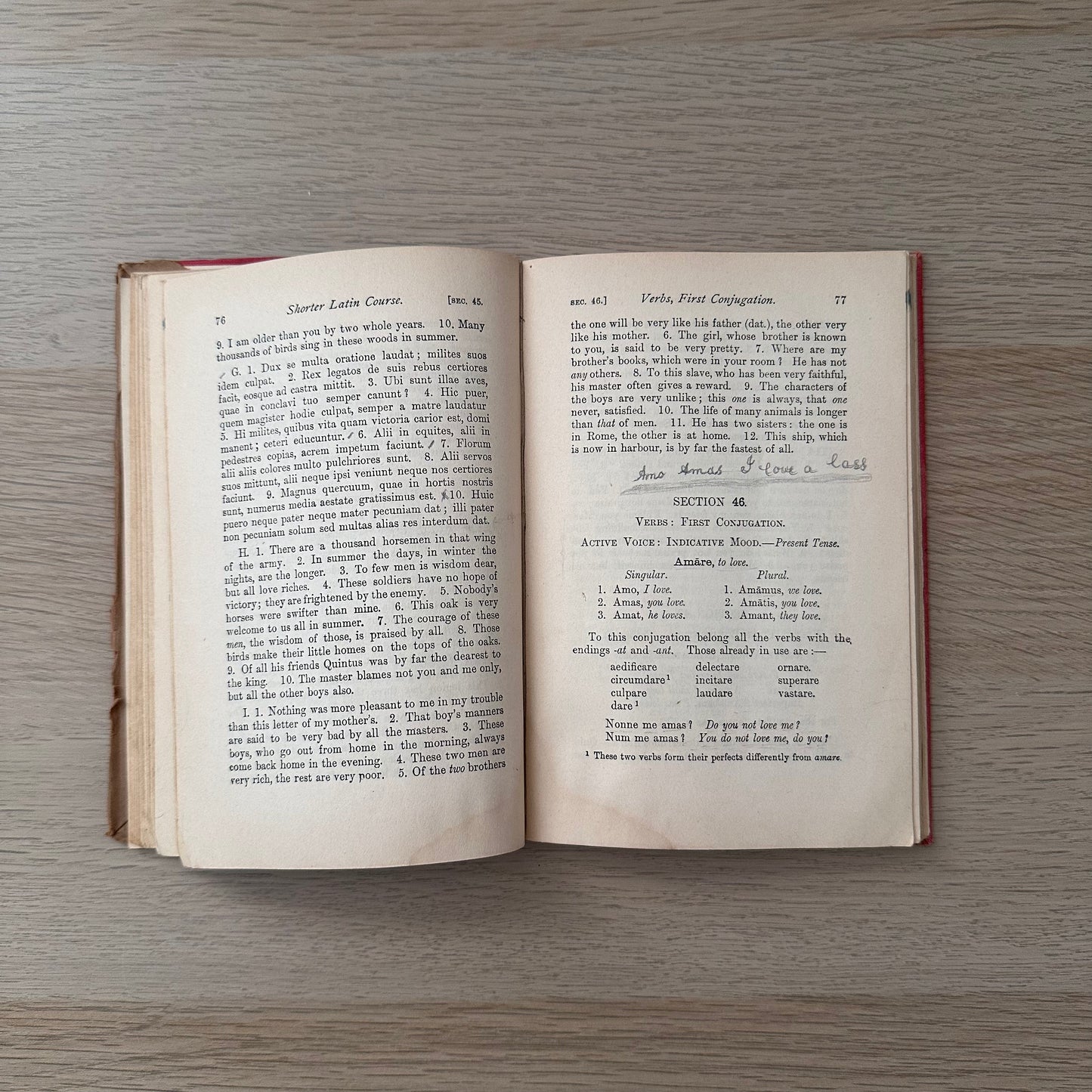 Macmillans Shorter Latin Course: First Part | 1927 | A.M Cook