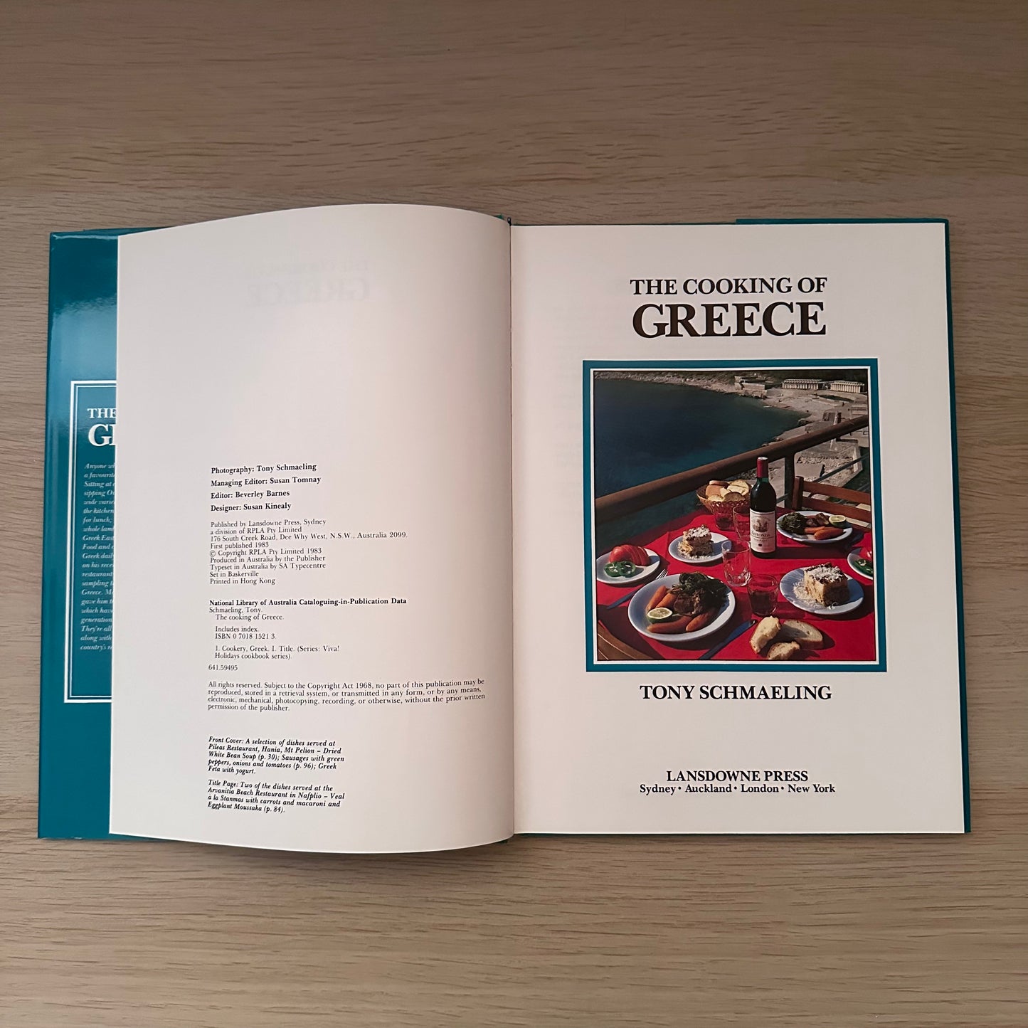The Cooking of Greece | 1983 | Tony Schmaeling