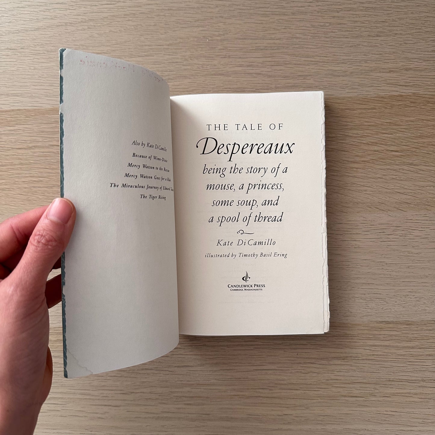 The Tale of Despereaux | Paperback | Kate DiCamillo