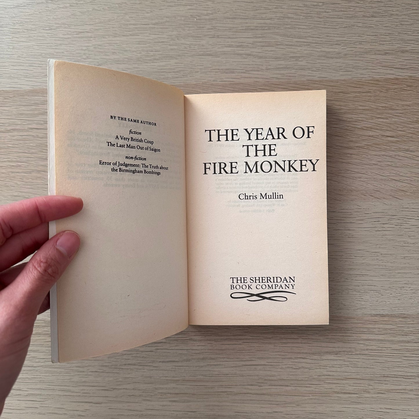 The Year of The Fire Monkey | Paperback | Chris Mullin