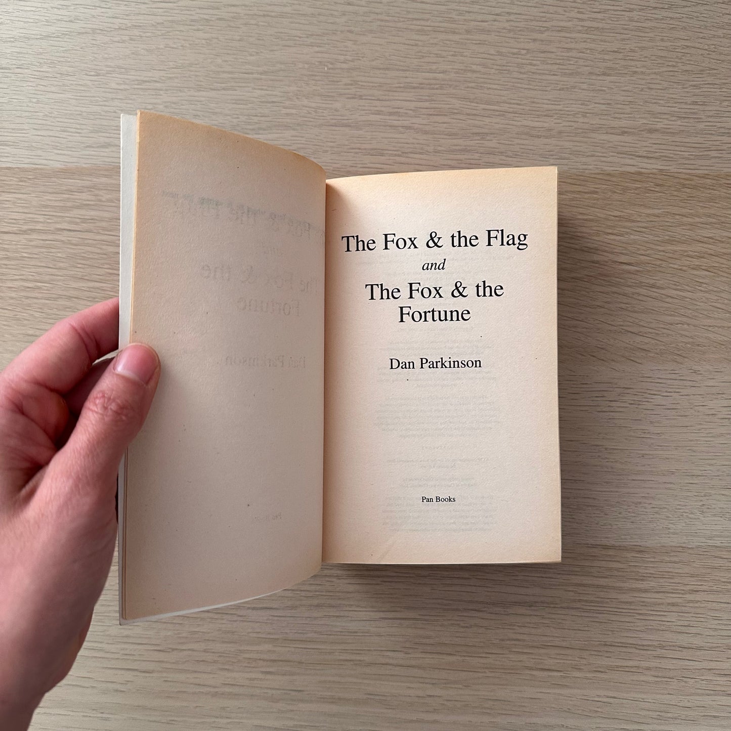 The Fox & The Flag AND The Fox & The Fortune | Paperback | Dan Parkinson