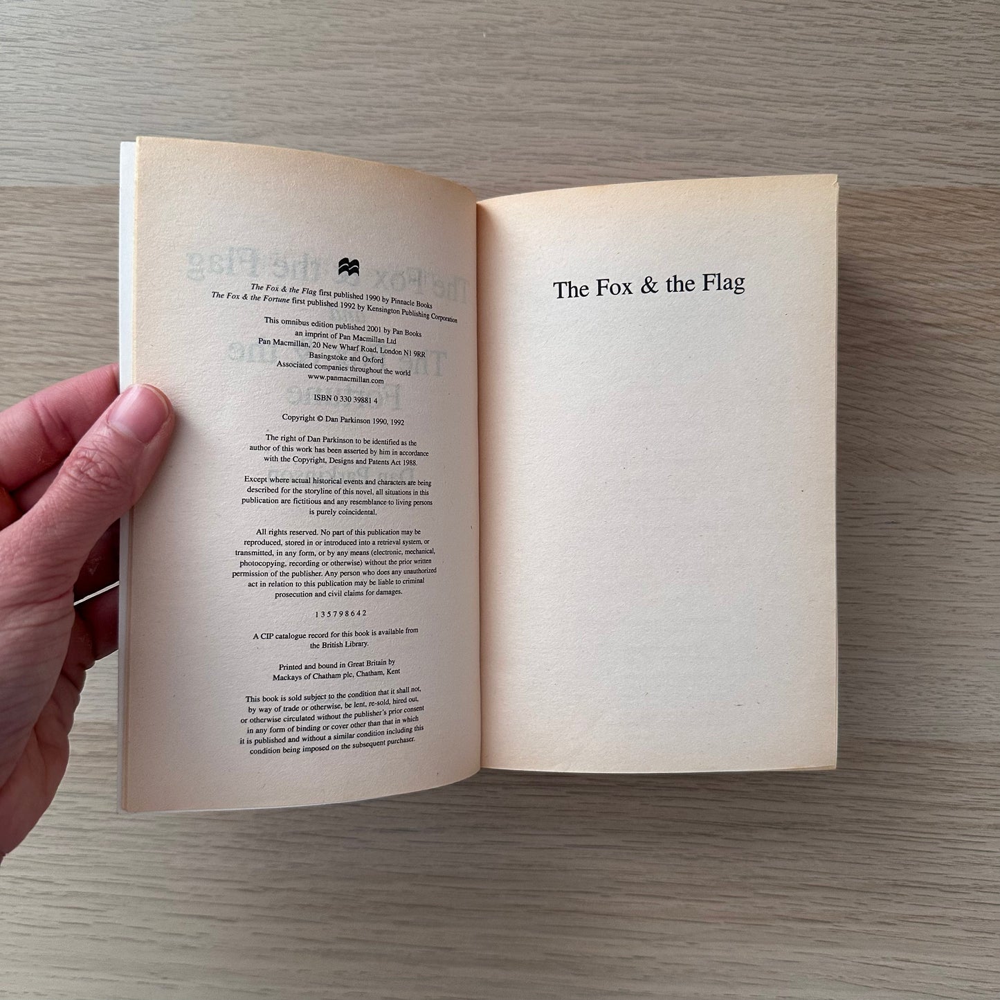 The Fox & The Flag AND The Fox & The Fortune | Paperback | Dan Parkinson