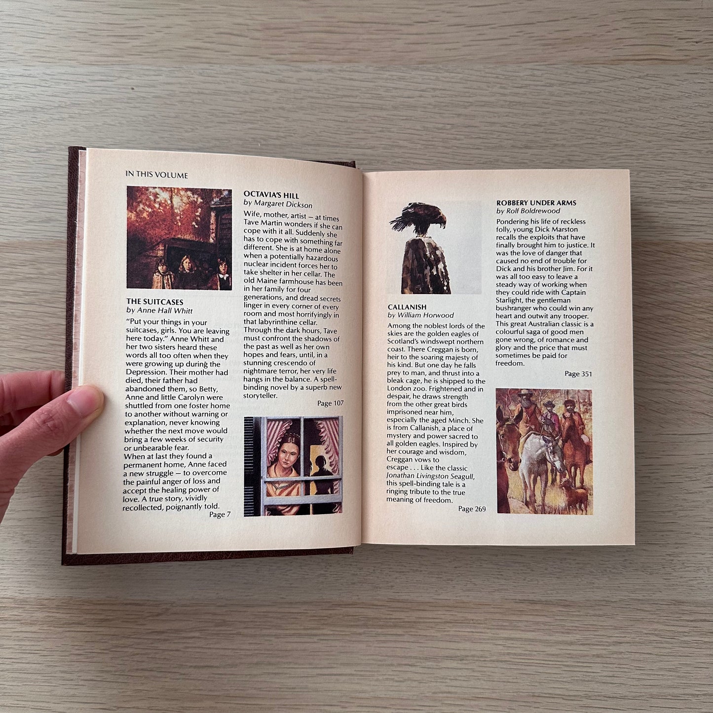 Readers Digest Condensed Books | 1985 | Hardcover | Anne Hall Whitt, Patricia M. St. John, Fay Simpson, Rolf Boldrewood