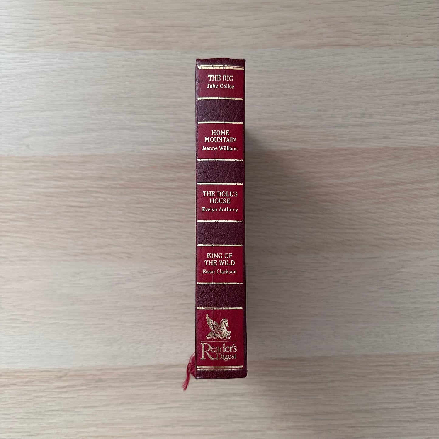 Readers Digest Condensed Book | 1993 | Hardcover | John McEvoy, Jeanne Williams, Tania Carver, James Aldridge