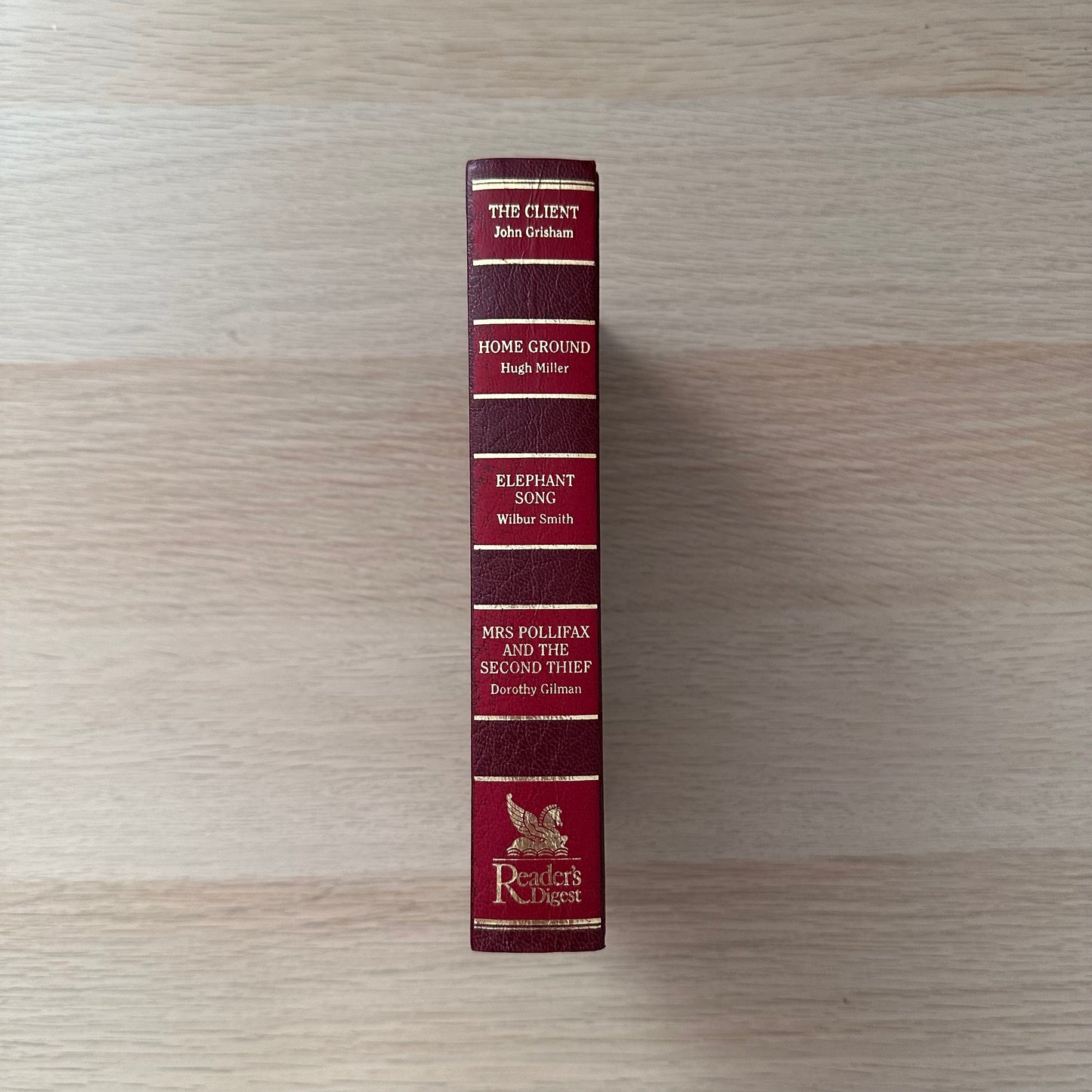 Readers Digest Condensed Book | 1994 | Hardcover | John Grisham, Lynn Freed, Wilbur Smith, Dorothy Gilman