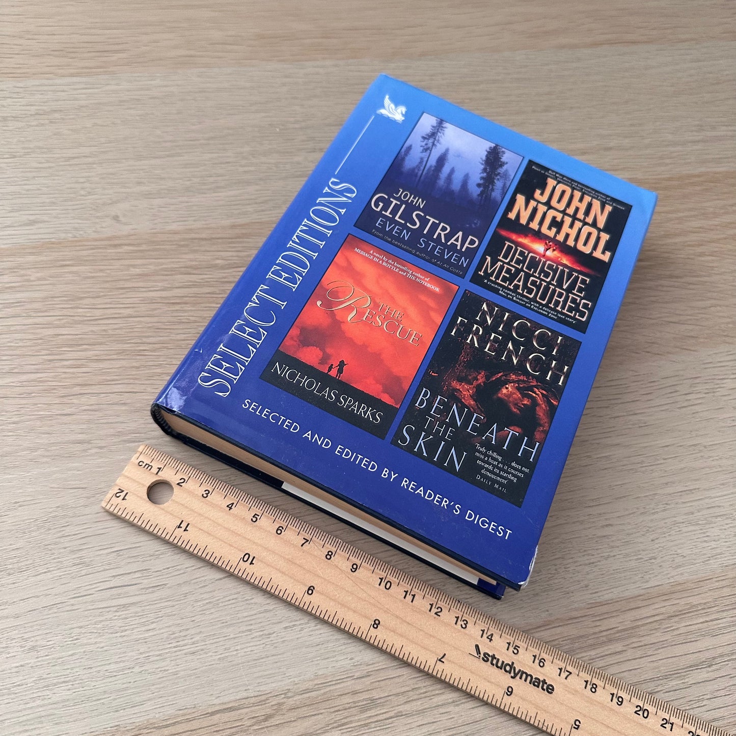 Readers Digest | Select Editions | 2001 | John Gilstrap | John Nichol | Nicholas Sparks | Nicci French