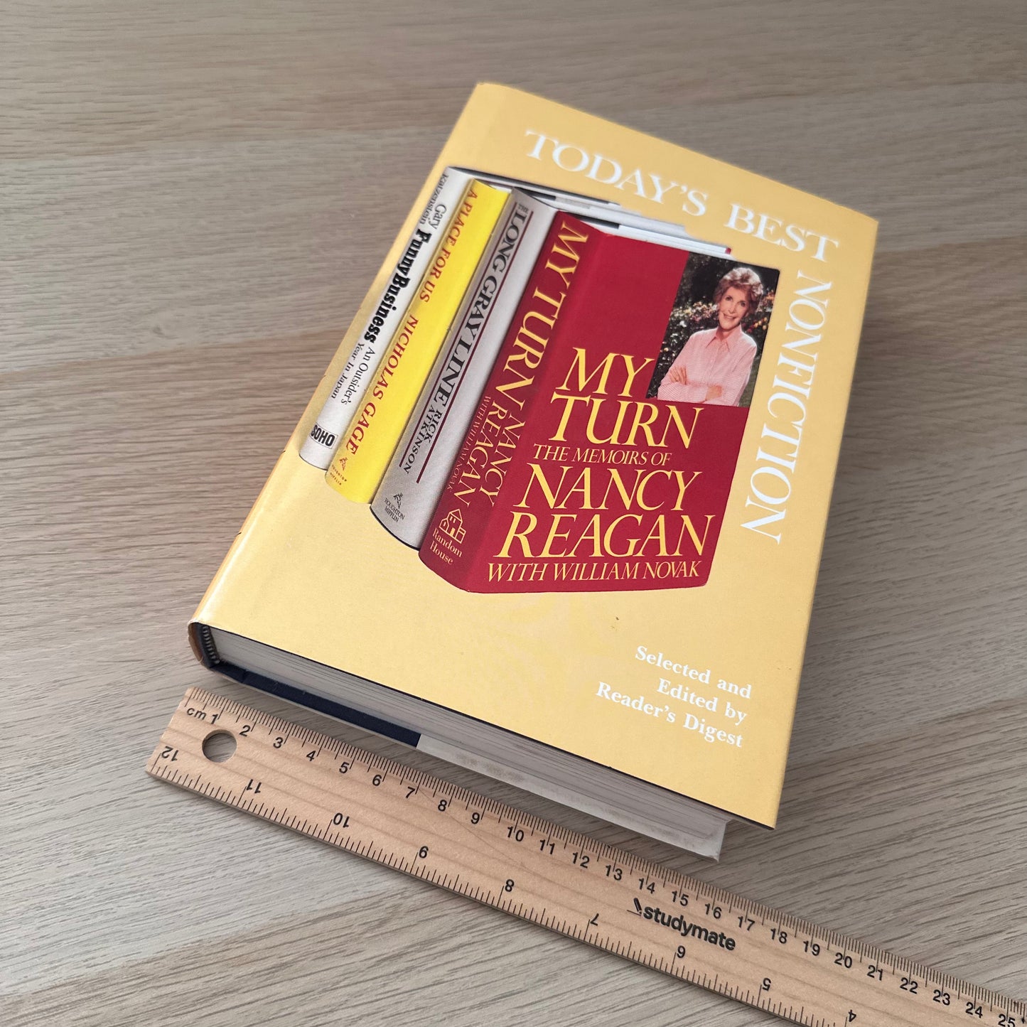 Readers Digest | Today's Best NonFiction | 1990 | Rick Atkinson | Nancy Reagan | Nicholas Gage | Gary Katzenstein