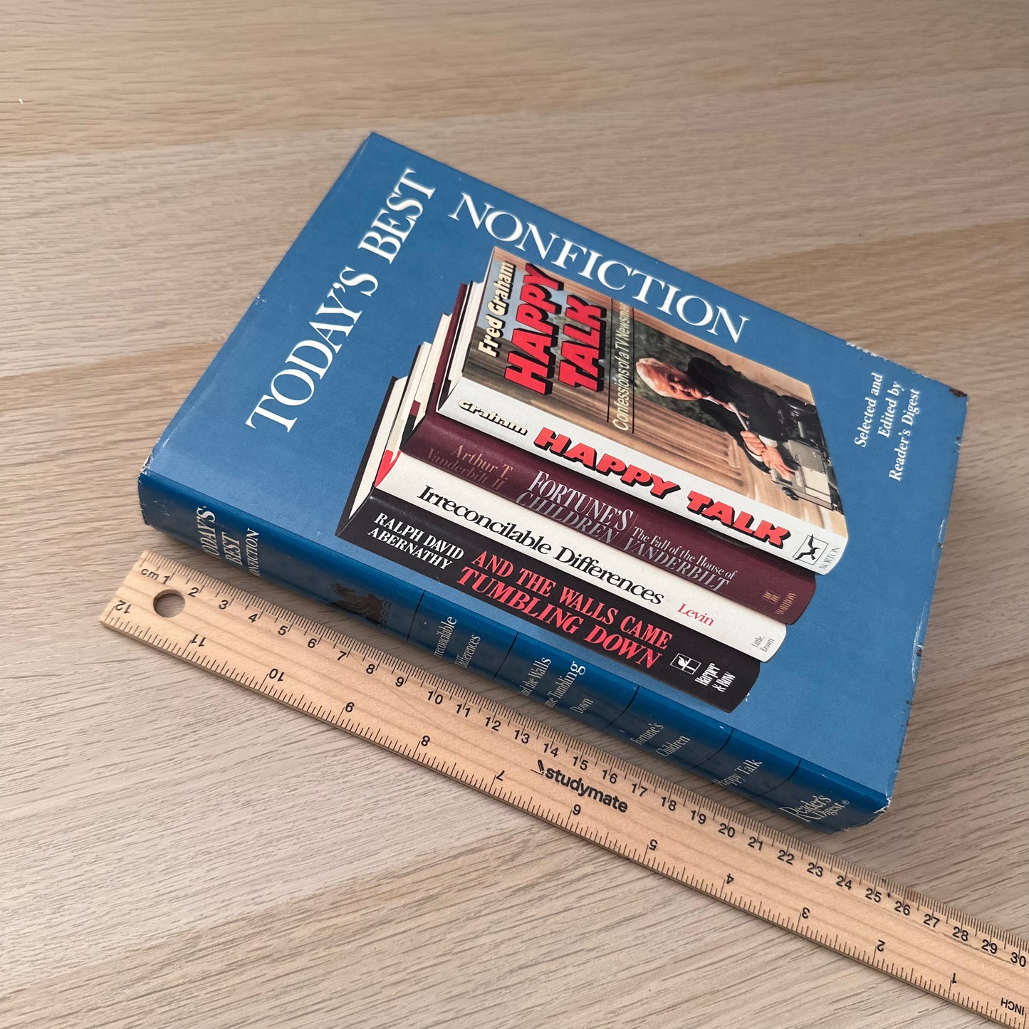 Readers Digest | Today's Best NonFiction | 1990 | Doron P. Levin | Ralph D. Abernathy | Arthur T. Vanderbilt II | Fred Graham