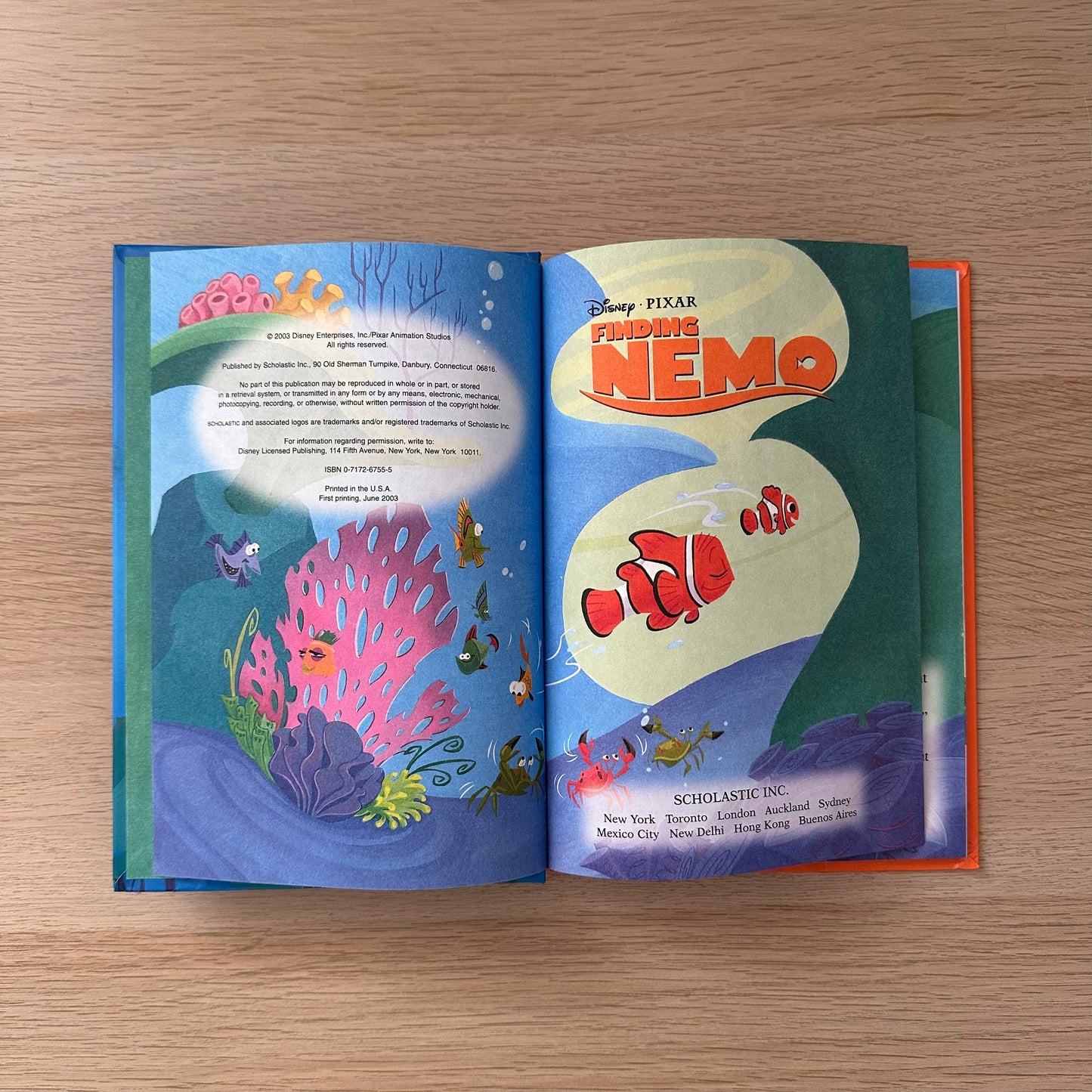 Disney Pixar | 2003 | First Printing | Finding Nemo