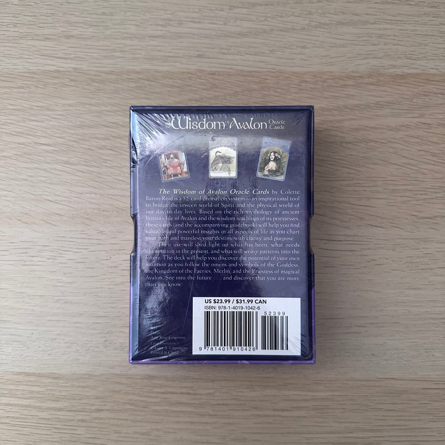 The Wisdom of Avalon Oracle Cards | Colette Baron-Reid | Brand New & Sealed