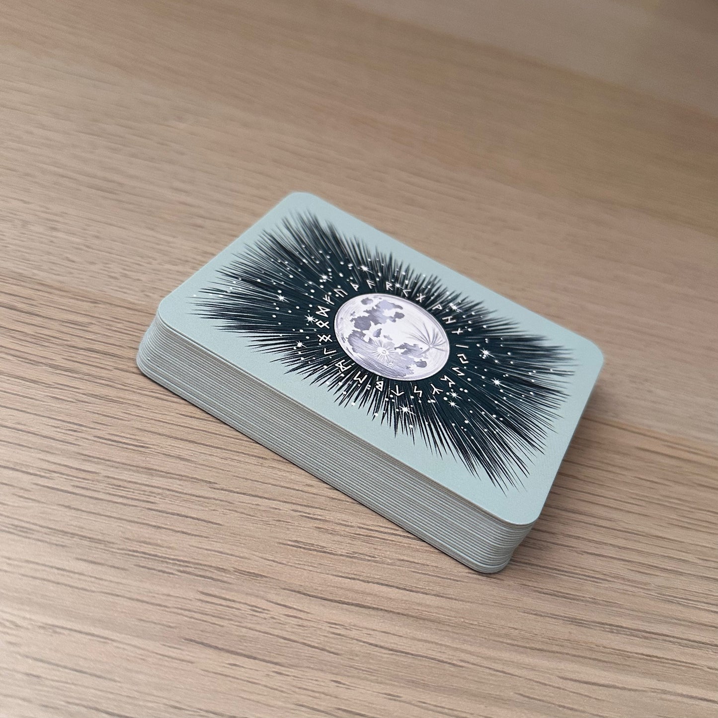 The Witch’s Familiar Runic Oracle | Athene Noctua | Pocket Sized