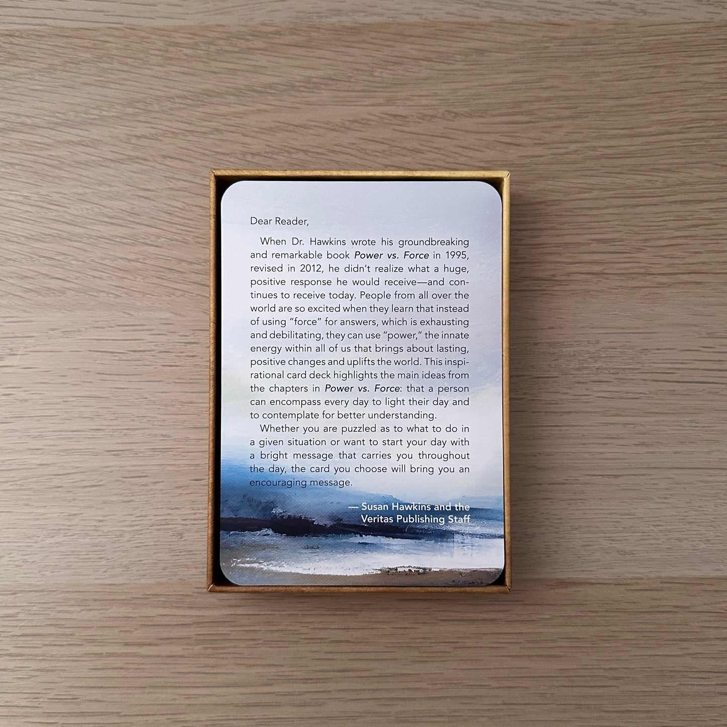 The Power vs Force Deck | David R. Hawkins