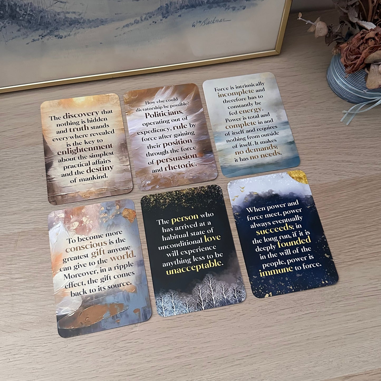 The Power vs Force Deck | David R. Hawkins