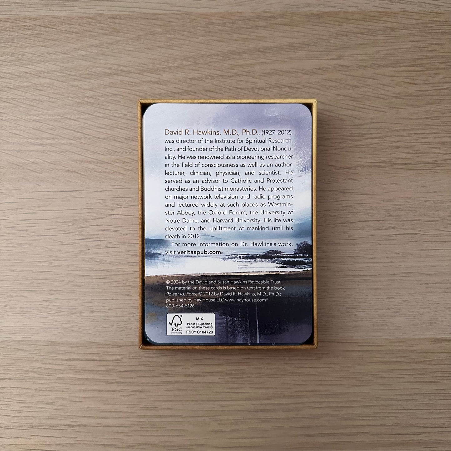 The Power vs Force Deck | David R. Hawkins