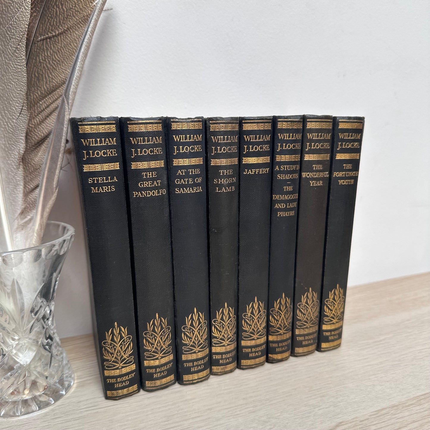 William J. Locke | Book Set | 8 Volumes | 1923 to 1931