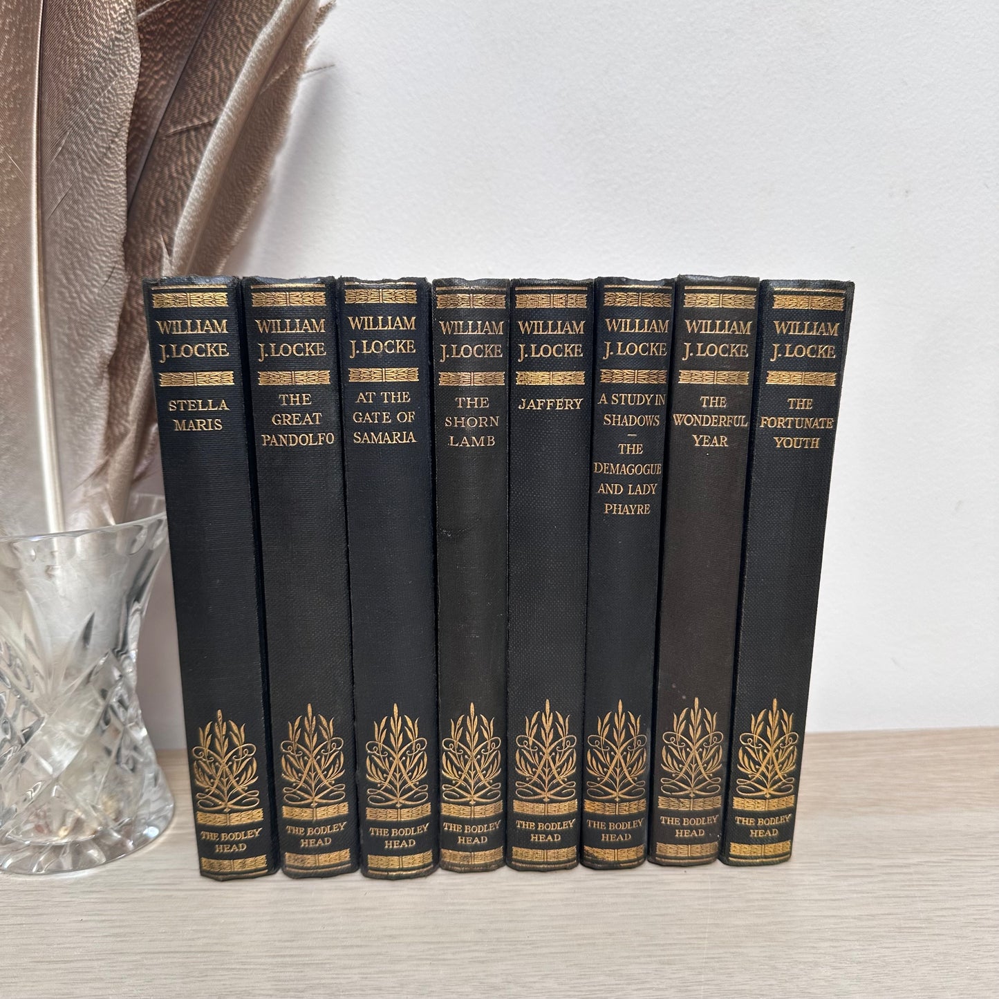 William J. Locke | Book Set | 8 Volumes | 1923 to 1931