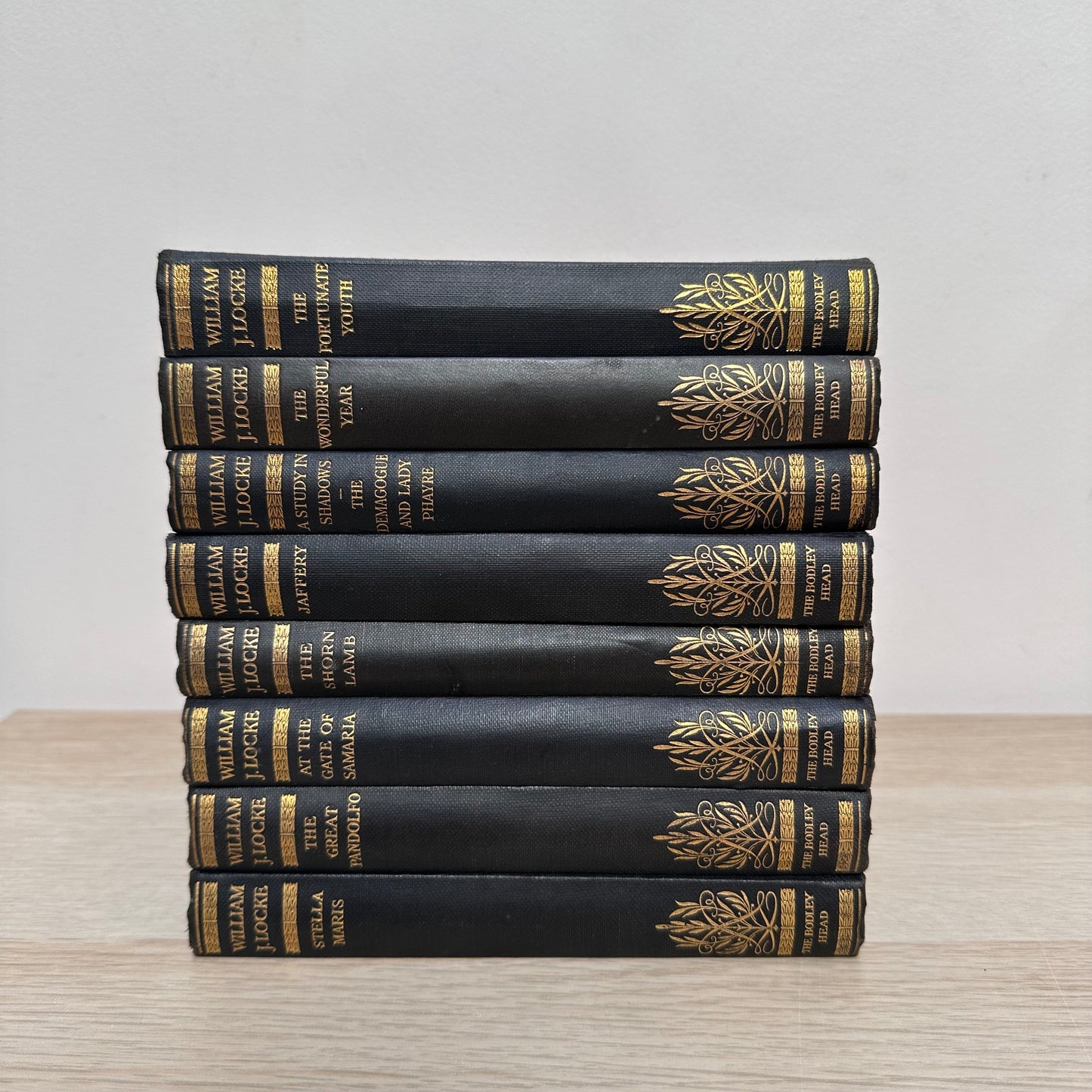 William J. Locke | Book Set | 8 Volumes | 1923 to 1931