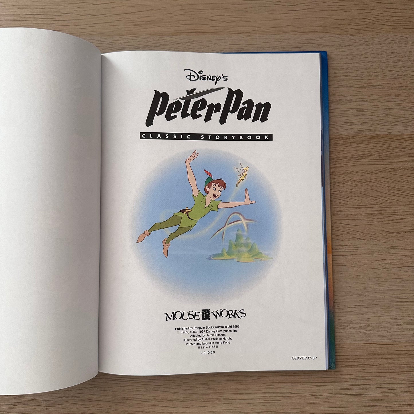Disney | Classic Storybook | 1998 | Peter Pan