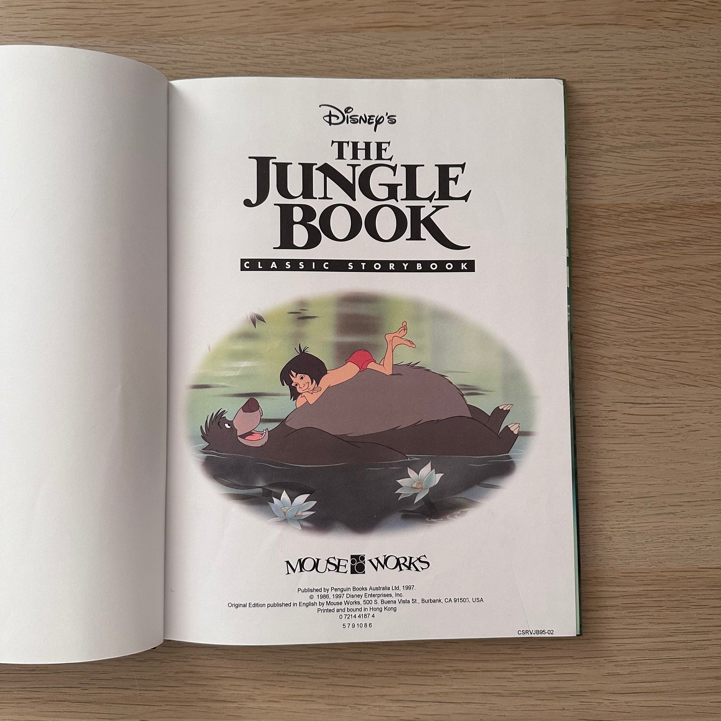 Disney | Classic Storybook | 1997 | The Jungle Book