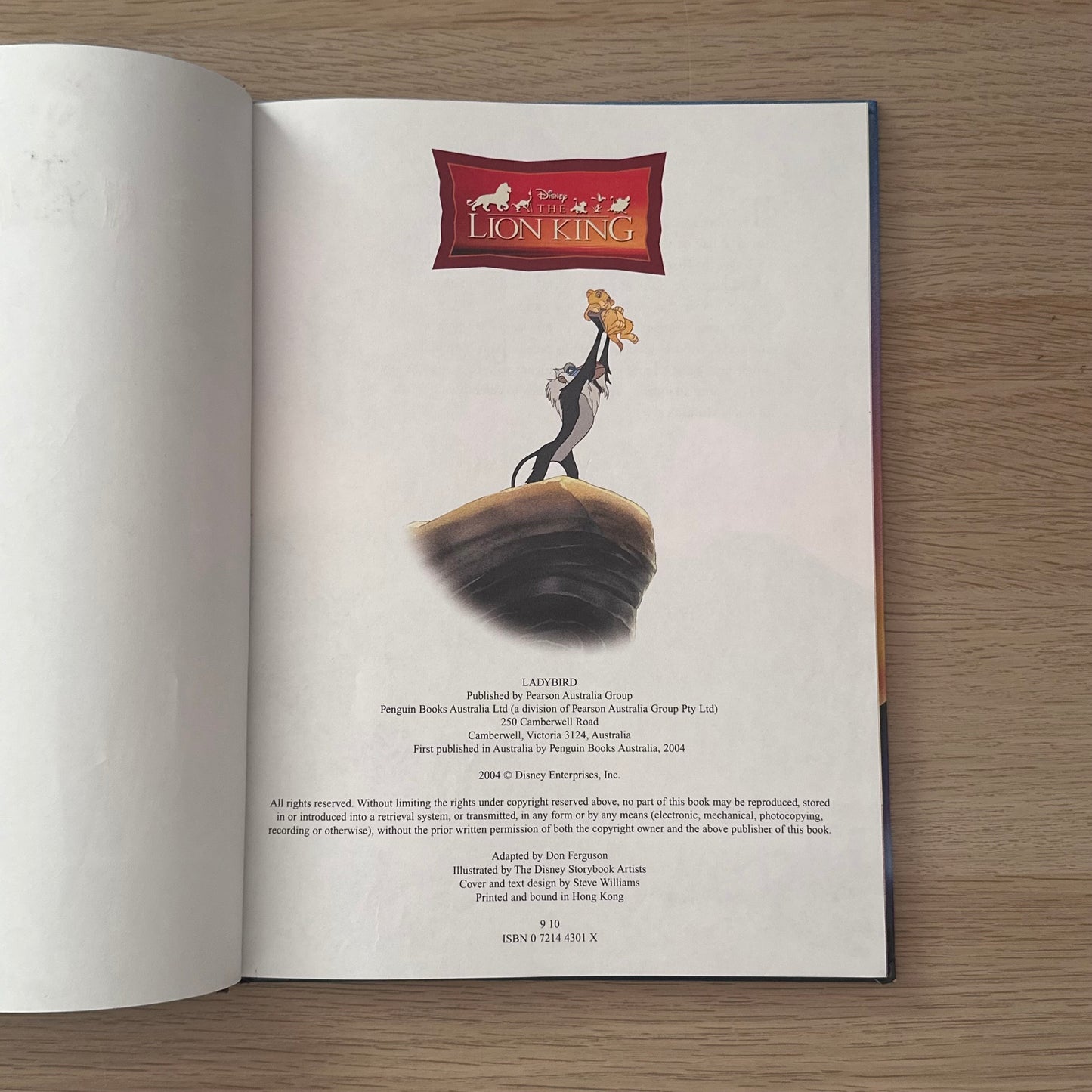 Disney | Ladybird | Classic Storybook | 2004 | The Lion King