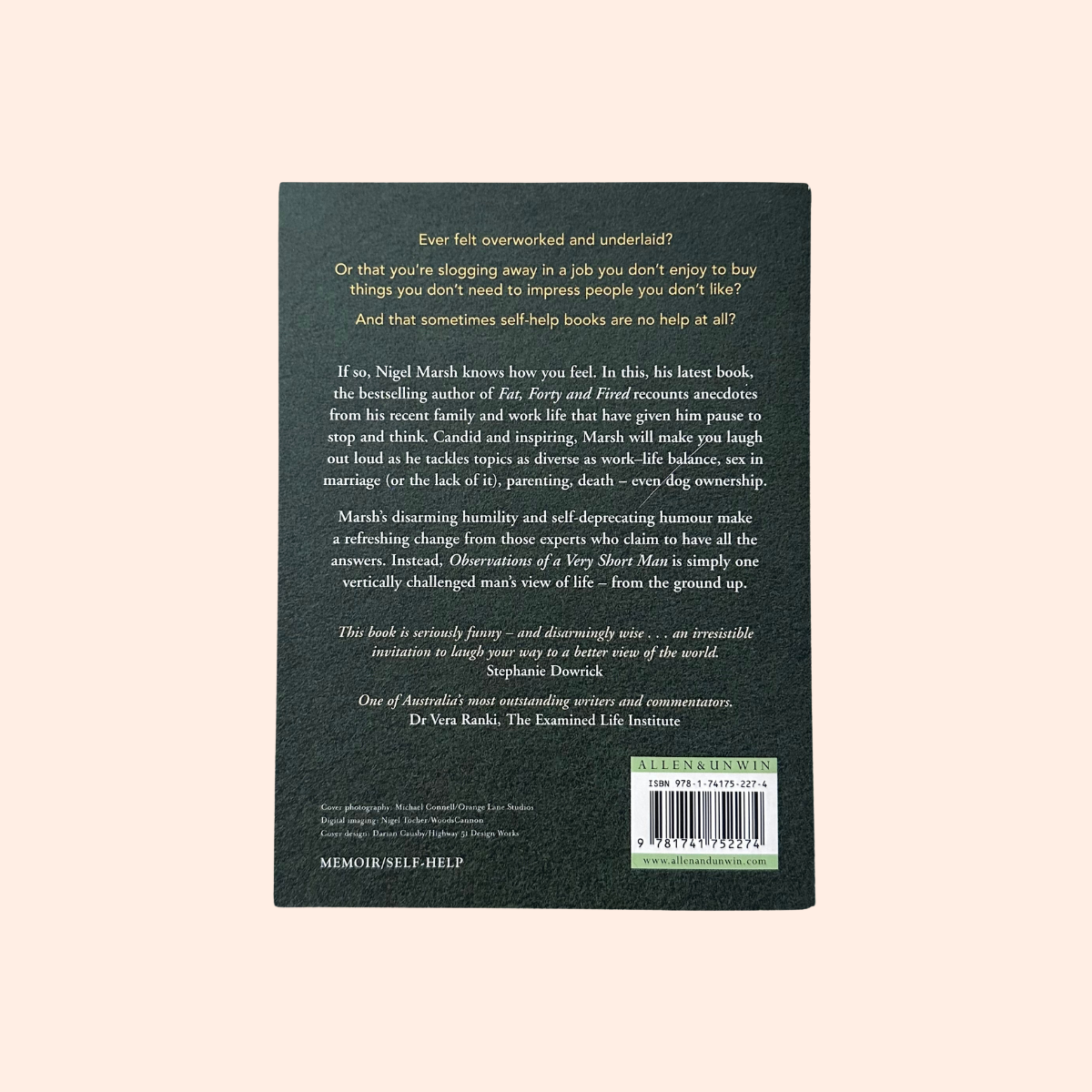 Observations of a Very Short Man | Paperback | Nigel Marsh