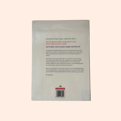 Australia's Greatest People Achievements | 2013 | Paperback | Ex-Library | Lindsay Knight